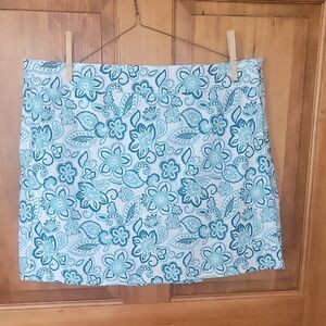Ripskirt Hawaii Blue A-line Mini Skirt